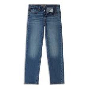 LEVIS 501 90s midrise loose through hips and tight straight leg jeans size 24x32